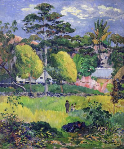 Landschap, 1901 door Paul Gauguin